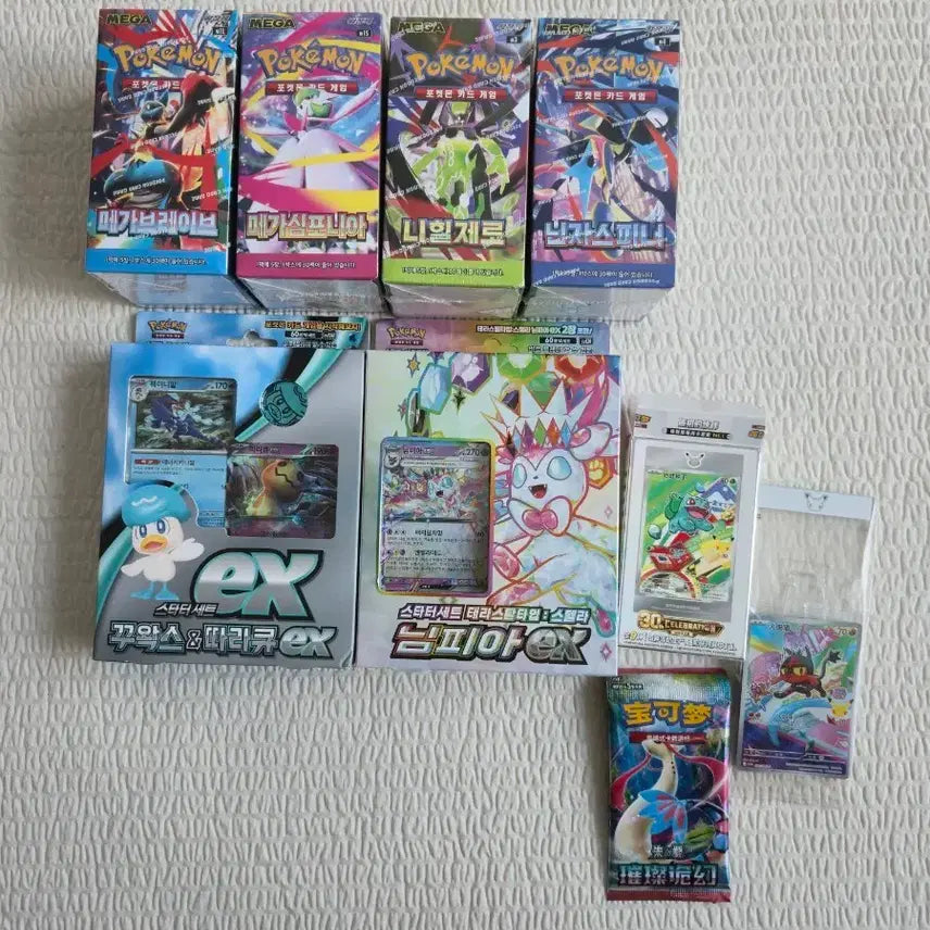[BUNJANG] Pokemon Card Game Starter Set Collection - Unsealed Packs and Sealed Sets / 포켓몬 카드 박스 /스타터 세트 모음