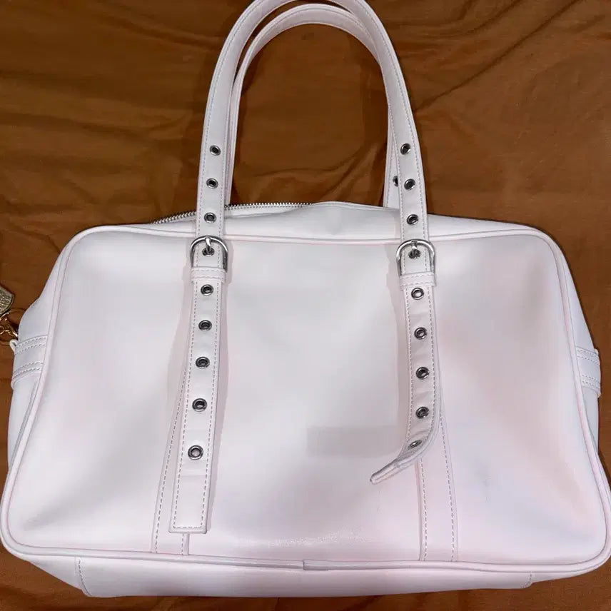 [BUNJANG] Idang Club Ribbon Medium Bag Pink / 아이당 클럽 idang club 리본 미디움 백 가방 핑크