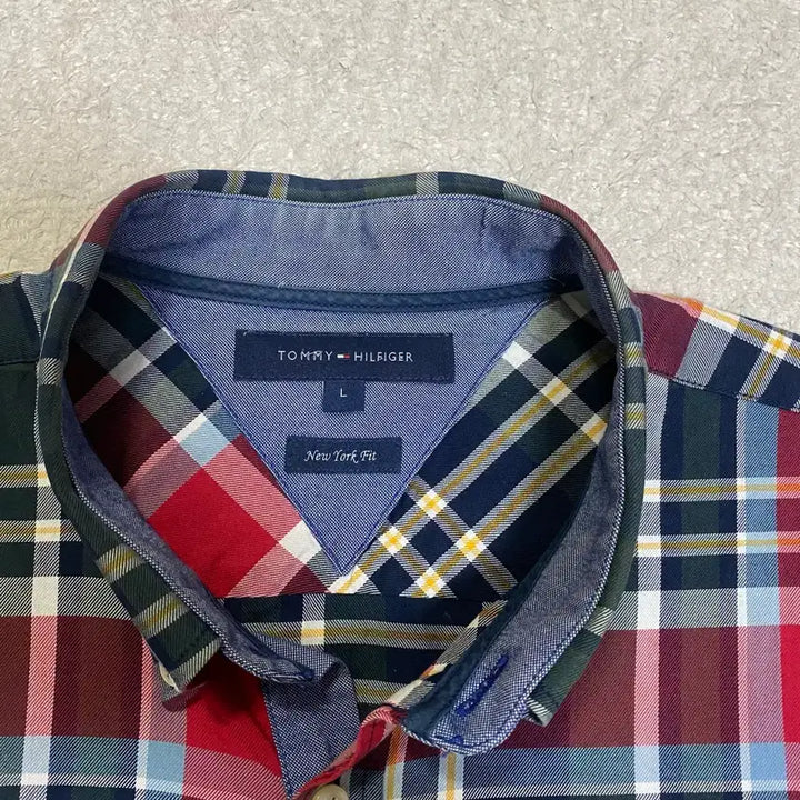 [BUNJANG] Tommy Hilfiger Plaid Long Sleeve Shirt L / 타미힐피거 체크 셔츠 남방 긴팔 L