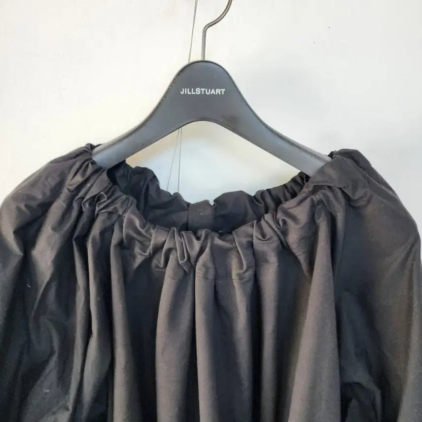 [BUNJANG] COS Black Shirring Ribbon Dress / cos 블랙 리본 셔링 원피스