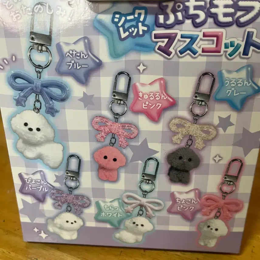 [BUNJANG] Kuriou Secret Puchimof Mascot Dog Keychain (Random) / 쿠리아 시크릿 푸치모프 마스코트 강아지 6가지 랜덤 키링