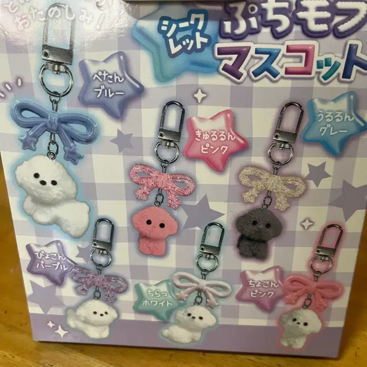 [BUNJANG] Kuriou Secret Puchimof Mascot Dog Keychain (Random) / 쿠리아 시크릿 푸치모프 마스코트 강아지 6가지 랜덤 키링