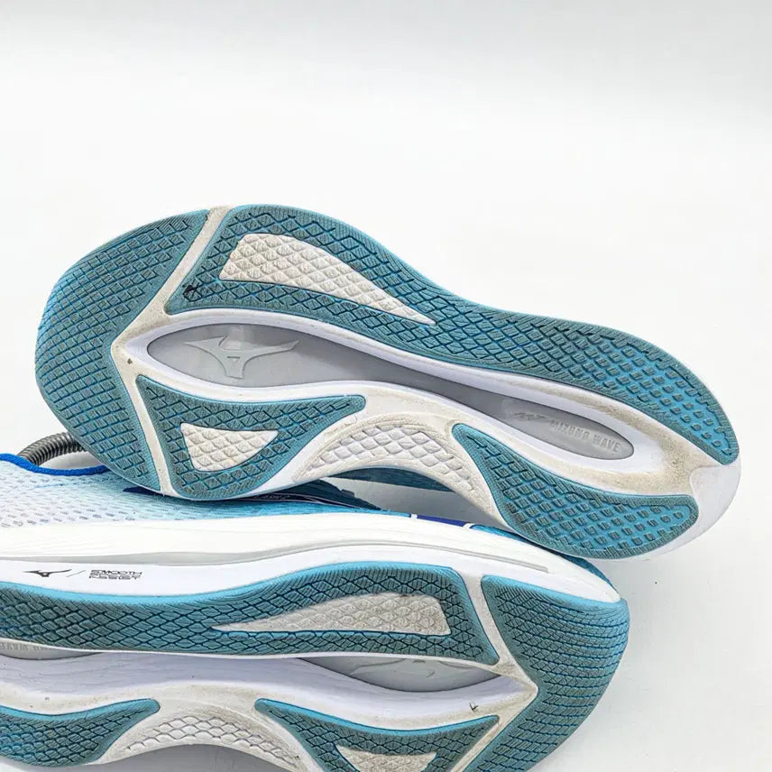 [BUNJANG] Mizuno Wave Rebellion Flash 2 River Blue Mugen Blue Running Shoes (245) / 미즈노 웨이브 리벨리온 플래쉬 2 리버 블루 무겐 블루 (245)