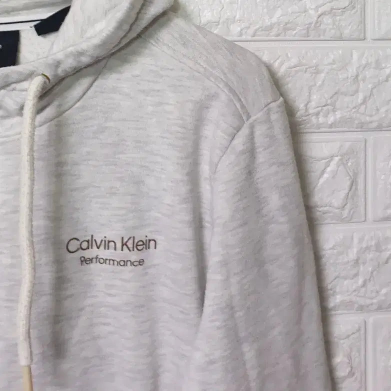 [BUNJANG] Calvin Klein Logo Zip-Up Hoodie L / CK캘빈클라인 후드집업 판매합니다
