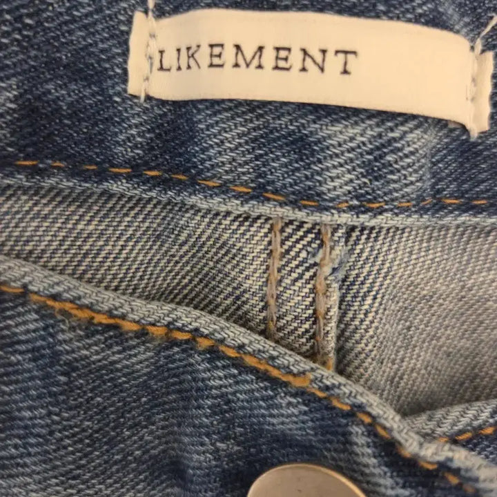 [BUNJANG] Cutting Denim Hot Pants / 청반바지 컷팅 데님 핫팬츠