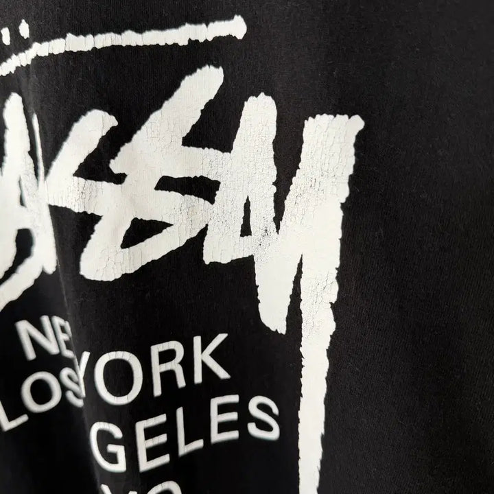 [BUNJANG] Stussy World Tour T-Shirt / [택포] [L] Stussy 스투시 월드투어 티셔츠