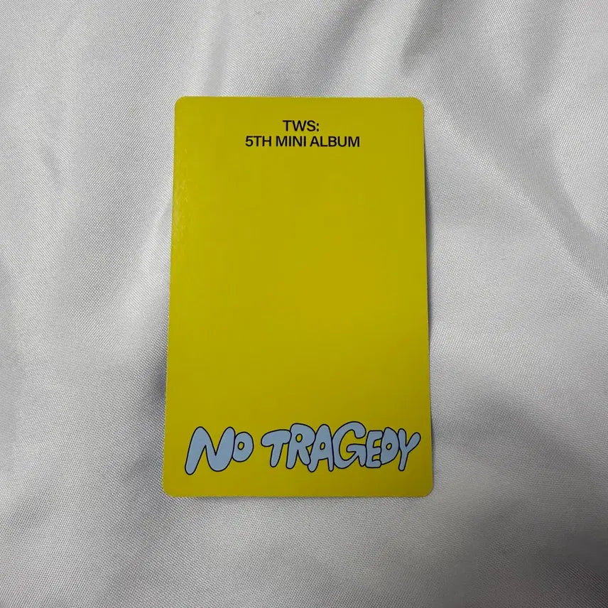 [BUNJANG] TWS NO TRAGEDY Weverse Unit Photocard Shinyu Jihoon / 투어스 NO TRAGEDY 위버스반 유닛 포카 멍삐즈 신유 지훈