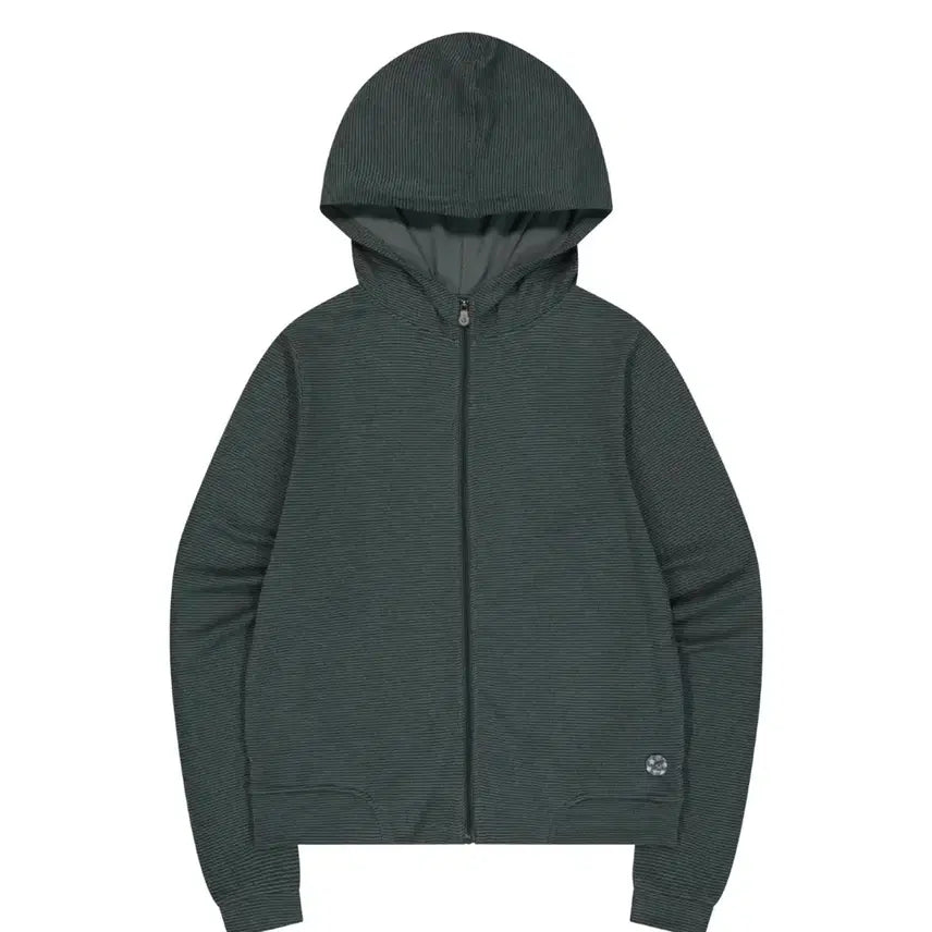 [BUNJANG] Koiseo 038 Stripe Zip-Up Charcoal / 코이세이오 038 스트라이프 집업 차콜