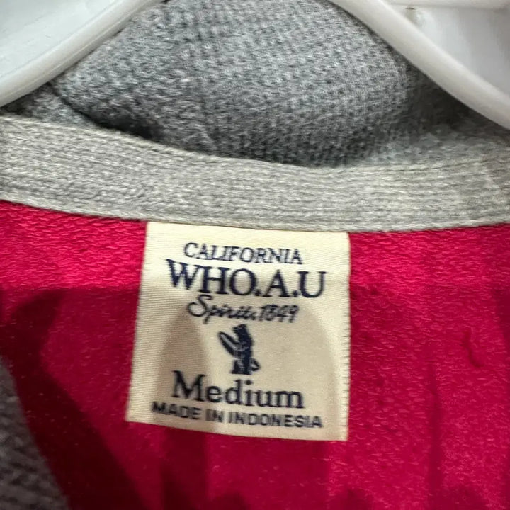 [BUNJANG] Who.A.U Pink Zip-Up Hoodie Women&