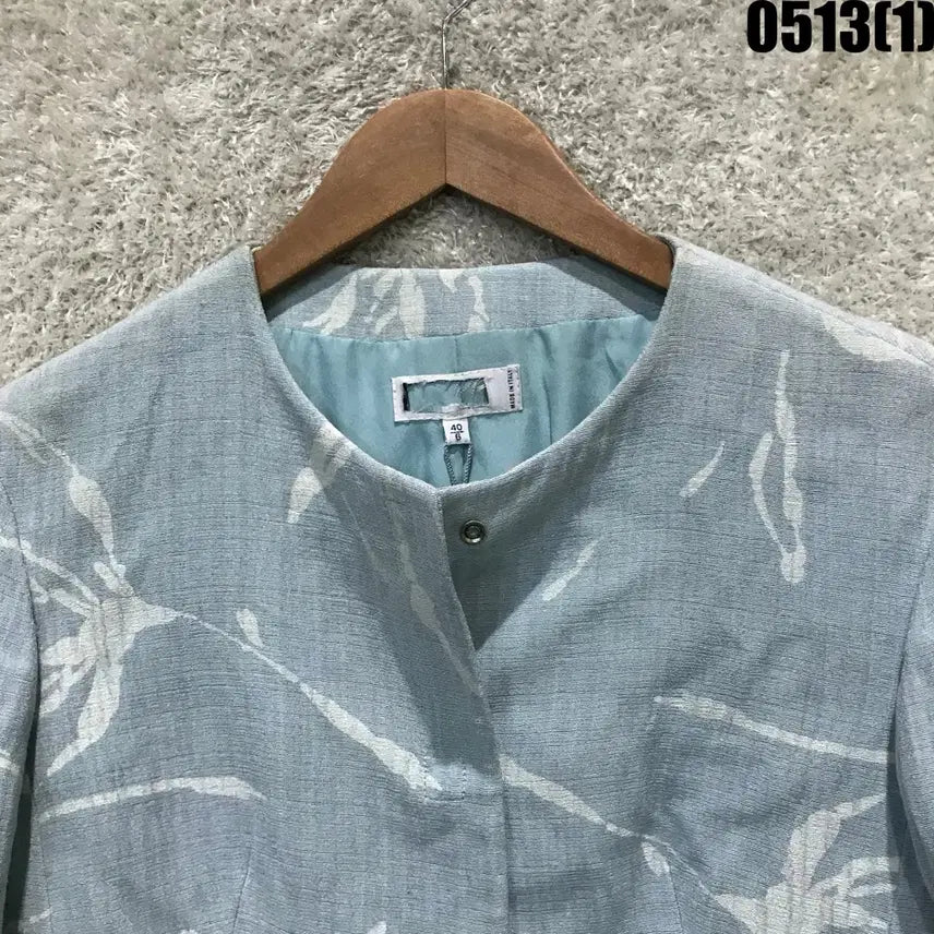 [BUNJANG] GRUPPO GFT Light Blue Floral Print Women&