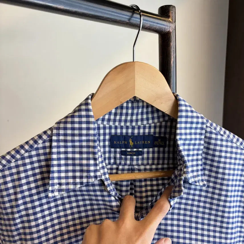 [BUNJANG] Polo Ralph Lauren Check Shirt / 16924 - 폴로 랄프로렌 체크 셔츠
