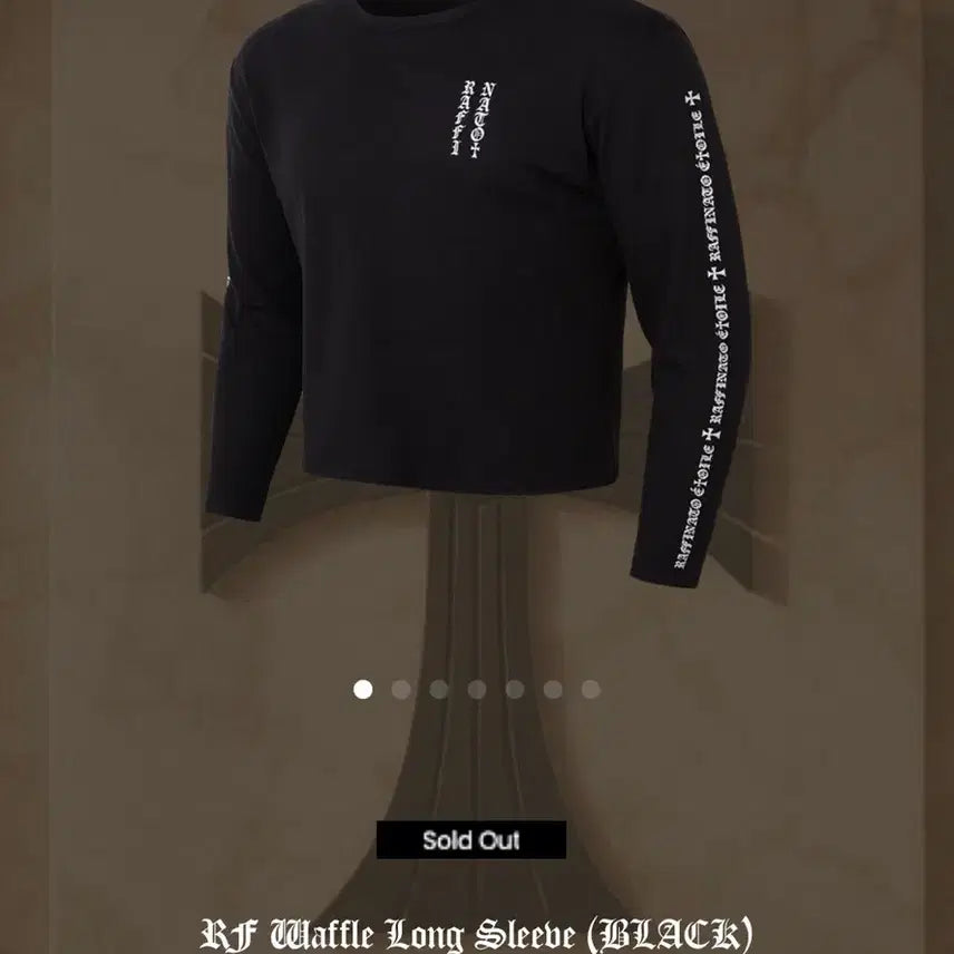 [SOLD OUT] 라피나토 와플 롱슬리브 블랙 50사이즈 새상품