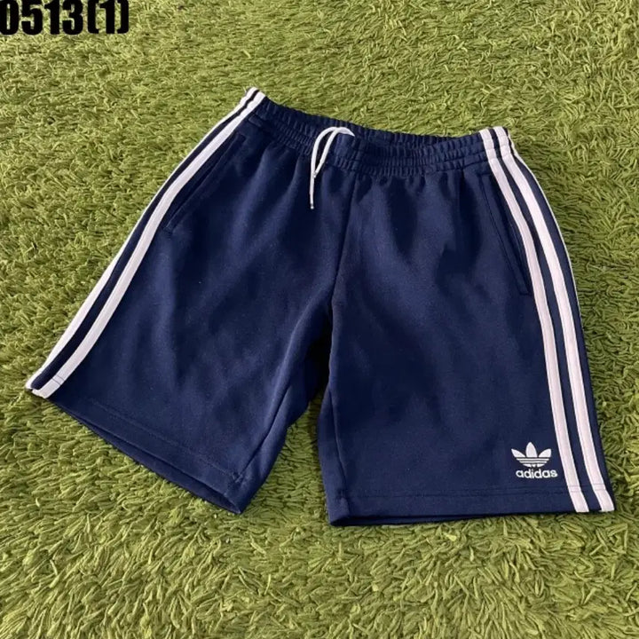 [BUNJANG] Adidas Three-Stripes Training Shorts Navy / 아디다스 삼선 트레이닝 반바지 네이비