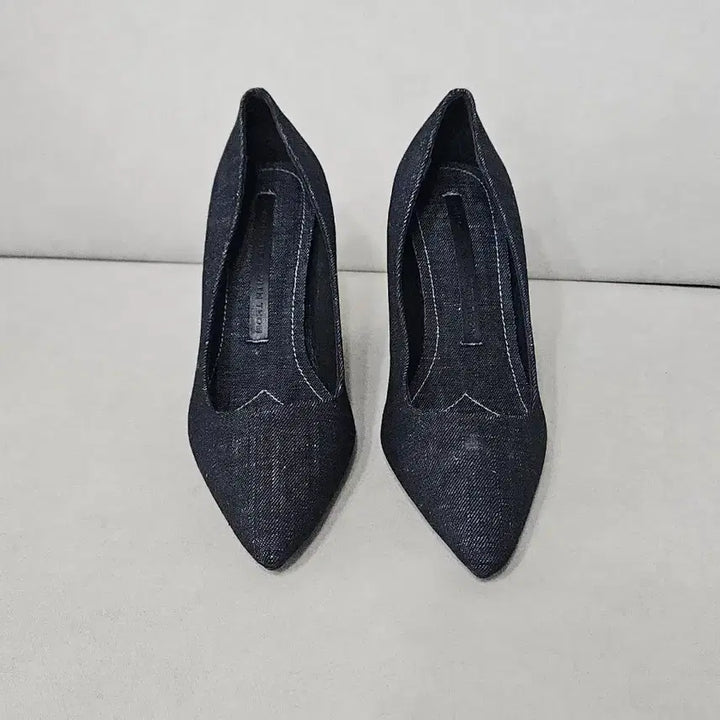 [BUNJANG] Denim High Heels (230) / 새상품 데님하이힐 230
