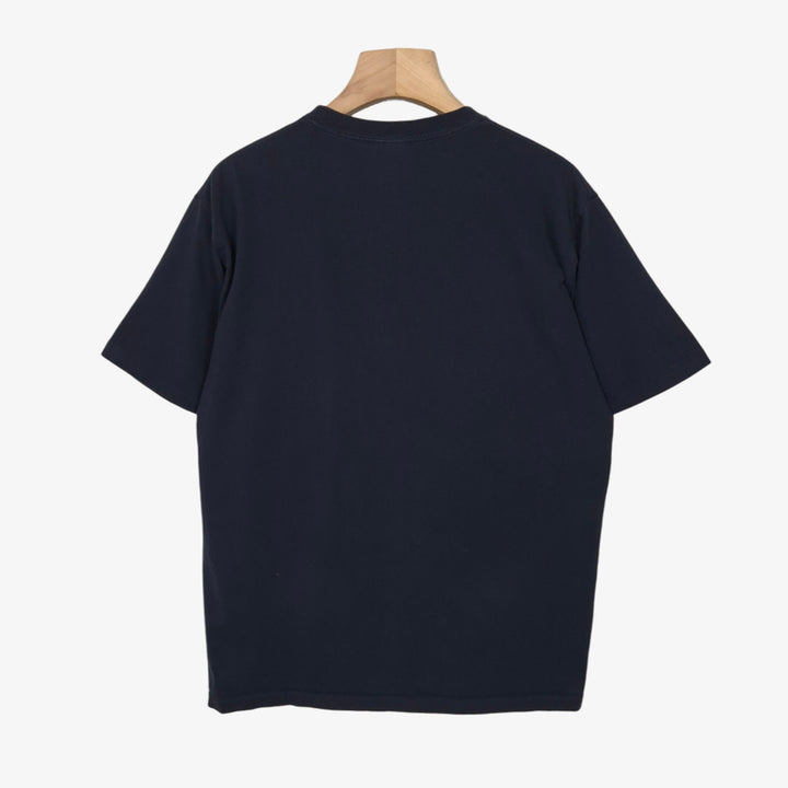 [SOLD OUT] [100] 베이프 네이비 컬리지 반팔 티셔츠