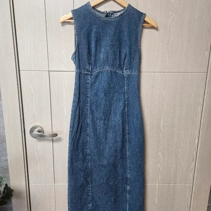 [BUNJANG] ZARA Denim Long Dress / 자라 ZARA 데님 원피스 청원피스