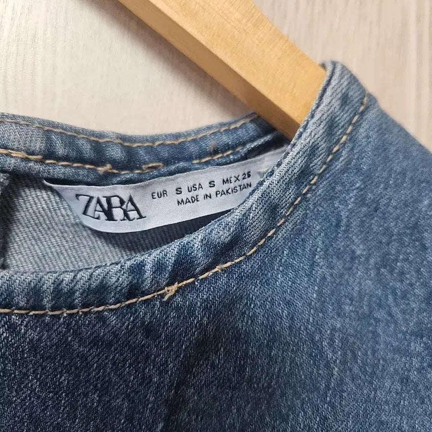 [BUNJANG] ZARA Denim Long Dress / 자라 ZARA 데님 원피스 청원피스