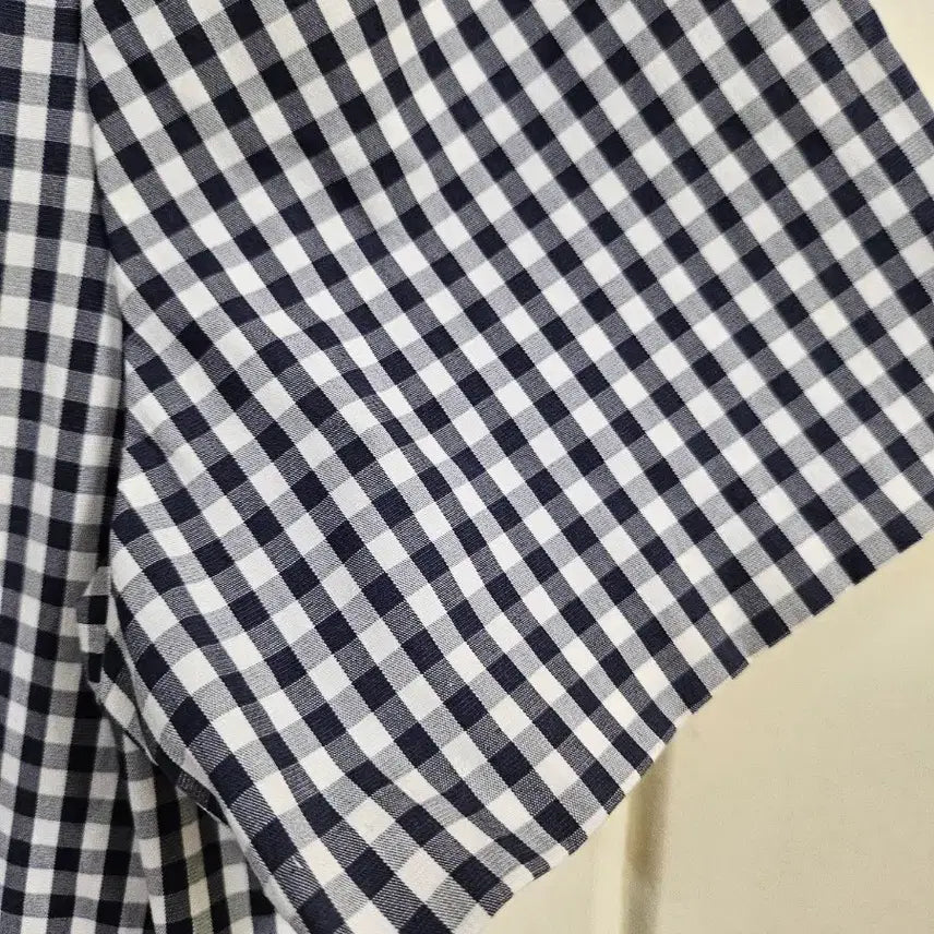[BUNJANG] Gallery Visconti Gingham Check Flower Applique Dress / 미착용)일제/갤러리 비스콘티 원피스