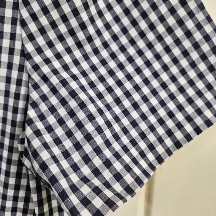 [BUNJANG] Gallery Visconti Gingham Check Flower Applique Dress / 미착용)일제/갤러리 비스콘티 원피스