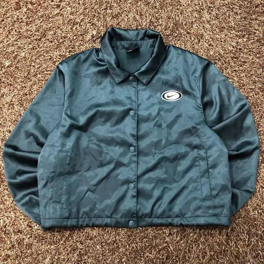 [SOLD OUT] L 나이키 여성 새틴 코치 자켓