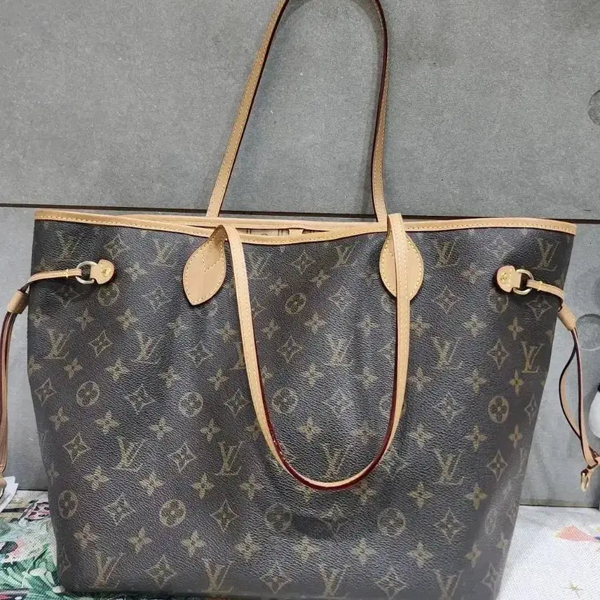 [BUNJANG] Louis Vuitton Monogram Neverfull MM with Appraisal Certificate / 루이비통 모노그램 네버풀MM +감정서