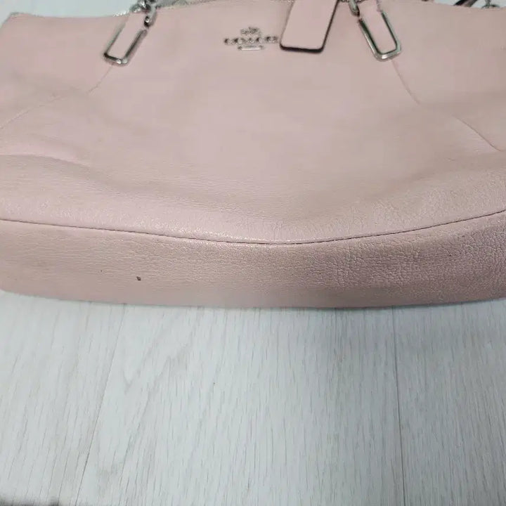 [BUNJANG] Coach Pink Leather Tote Bag / 코치 핑크 가죽 토트백