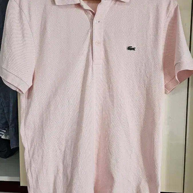 [SOLD OUT] 라코스테 PK 카라 티셔츠 핑크 100