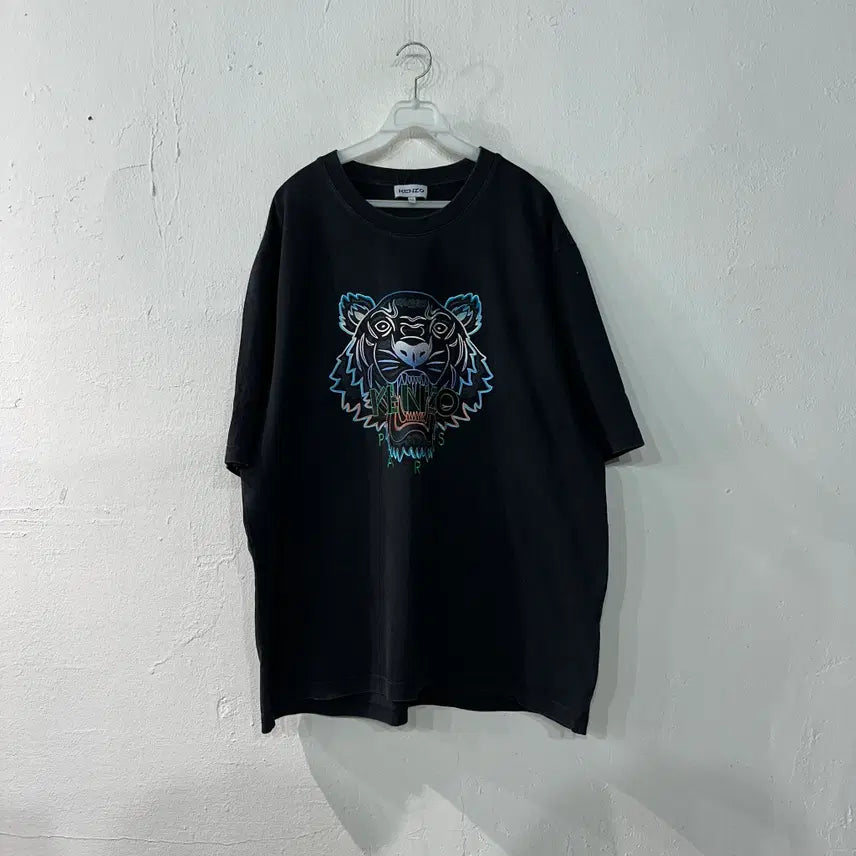 [BUNJANG] Kenzo Tiger Logo Short Sleeve T-Shirt XXL / 겐조 타이거 반팔티 XXL