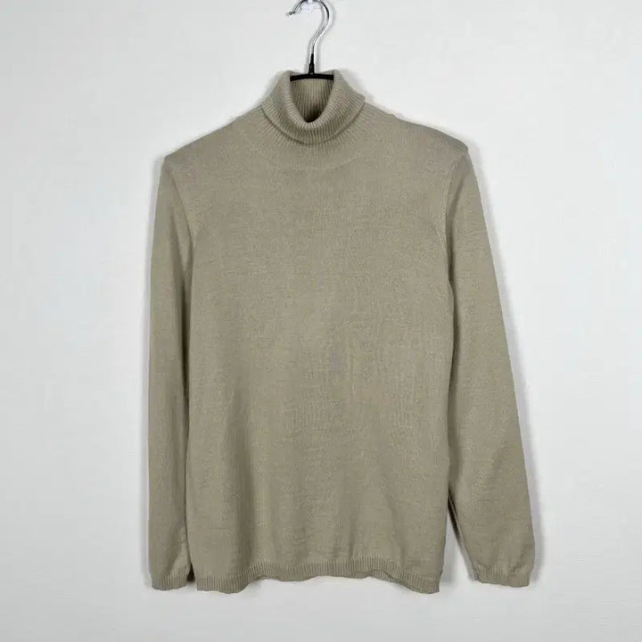 [BUNJANG] Marina Rinaldi Virgin Wool Turtleneck Knit Beanie L 77/Raden / 마리나 리날디/버진울 목폴라 니트 폴라티 L 77/라덴