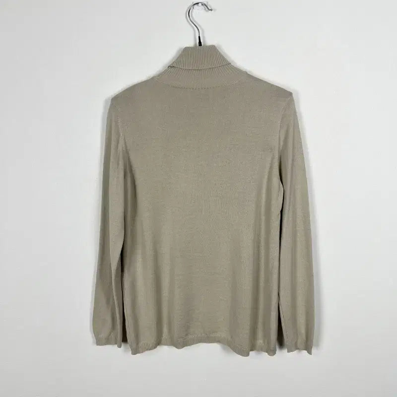 [BUNJANG] Marina Rinaldi Virgin Wool Turtleneck Knit Beanie L 77/Raden / 마리나 리날디/버진울 목폴라 니트 폴라티 L 77/라덴