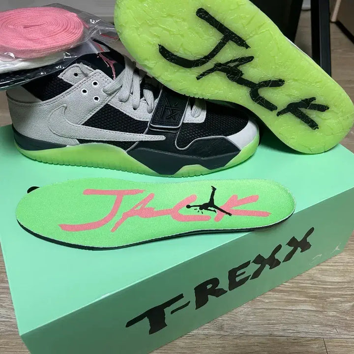 [BUNJANG] Travis Scott x Chase B Jumpman Jack TR Black (250) / [250] 트래비스 스캇 x 체이스 B 점프맨 잭 TR 블랙