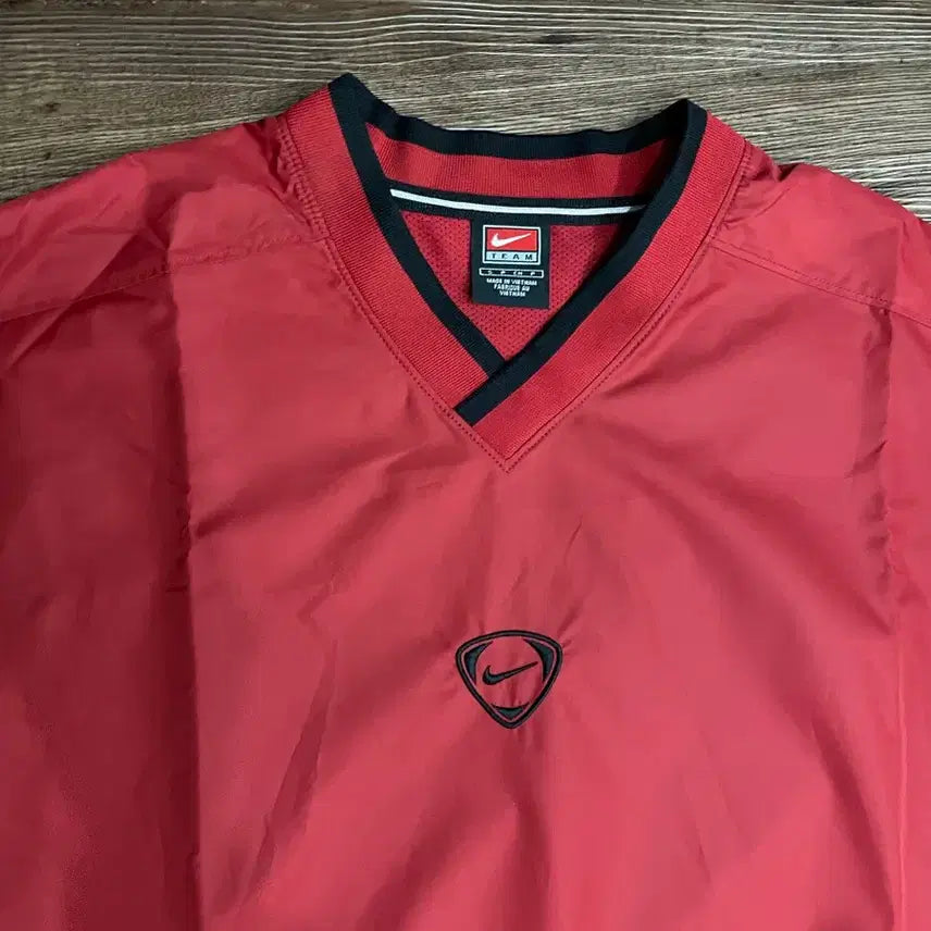 [BUNJANG] Nike Japan V-Neck Pullover Warm-Up / 나이키 일본판 브이넥 풀오버 웜업