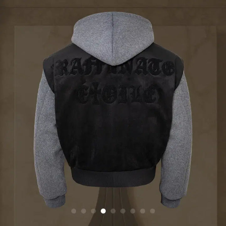 [BUNJANG] Raffinato Suede Varsity Jacket / 라피나토 스웨이드 바시티 자켓 50 판매 라피나토에뚜알