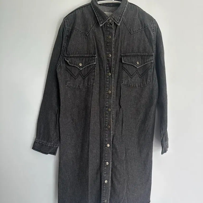 [BUNJANG] Denim Jacket Dress / 청자켓 원피스 free
