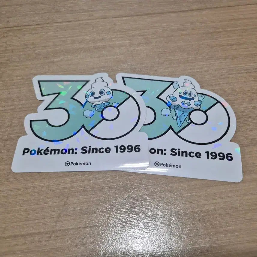 [BUNJANG] Pokemon 30th Anniversary Sticker Vanillish Vanillite Bundle / 포켓몬 30주년 스티커 바닐프티 바닐리치