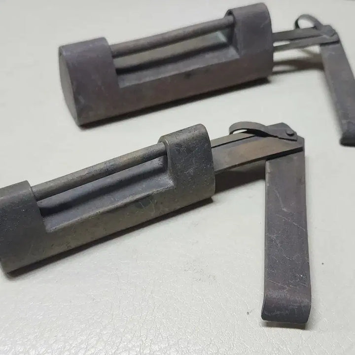 [BUNJANG] Two Joseon Dynasty Padlocks / 자물통 2점조선시대