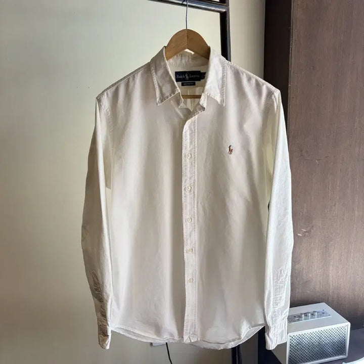 [BUNJANG] Polo Ralph Lauren White Custom Fit Shirt / 16927 - 폴로 랄프로렌 화이트 셔츠