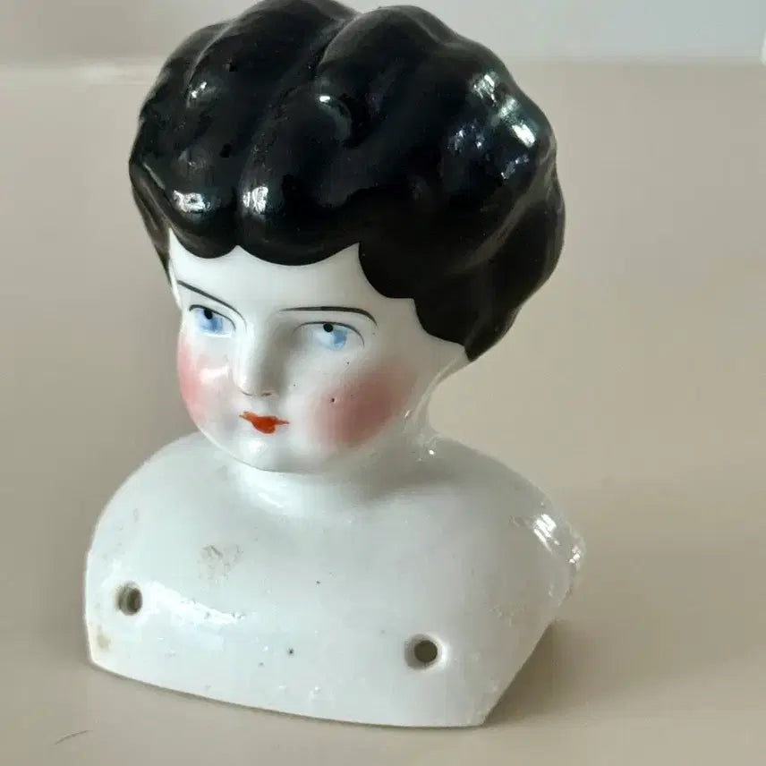 [BUNJANG] Vintage Porcelain China Head Doll / 빈티지 포세린 헤드돌 차이나 헤드돌