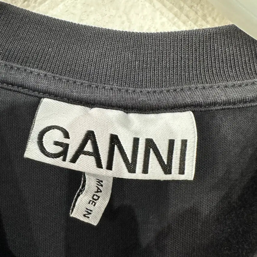 [BUNJANG] GANNI LOVE CLUB T-Shirt / GANNI 가니 LOVE CLUB 반팔 여성XS