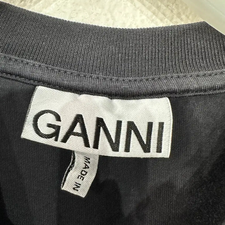 [BUNJANG] GANNI LOVE CLUB T-Shirt / GANNI 가니 LOVE CLUB 반팔 여성XS