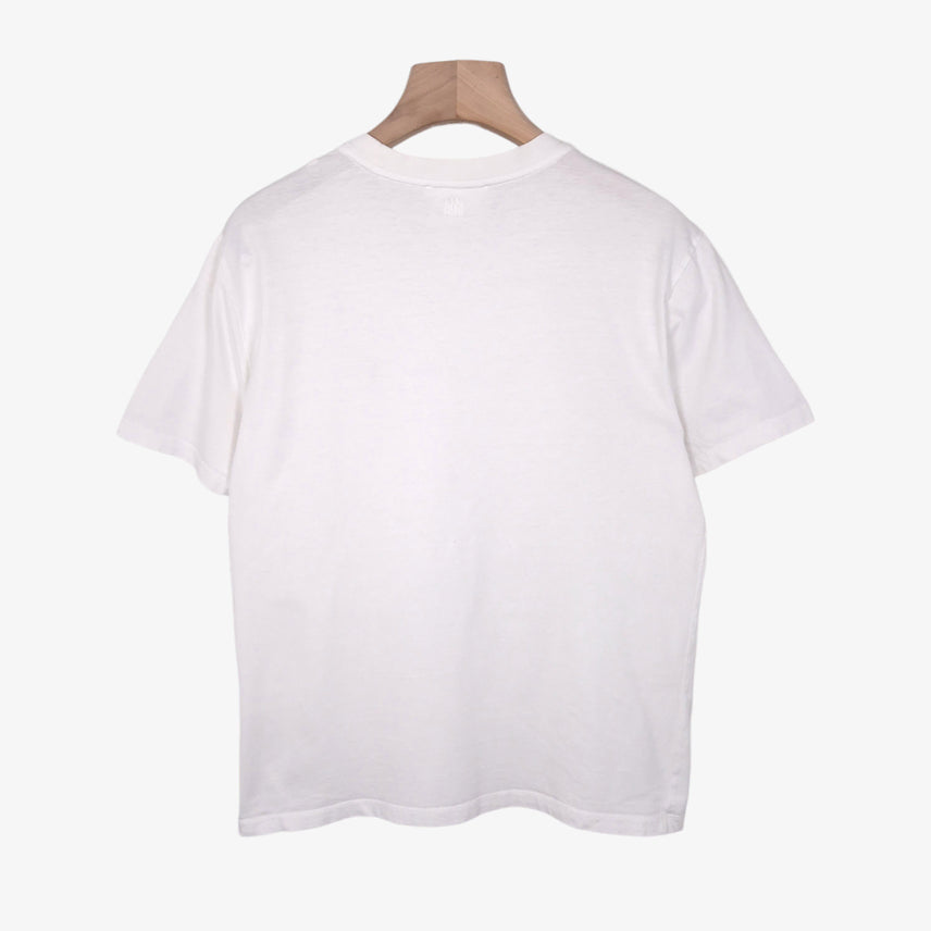 [BUNJANG] AMI White Short Sleeve T-Shirt L / [100] AMI 아미 화이트 반팔 티셔츠