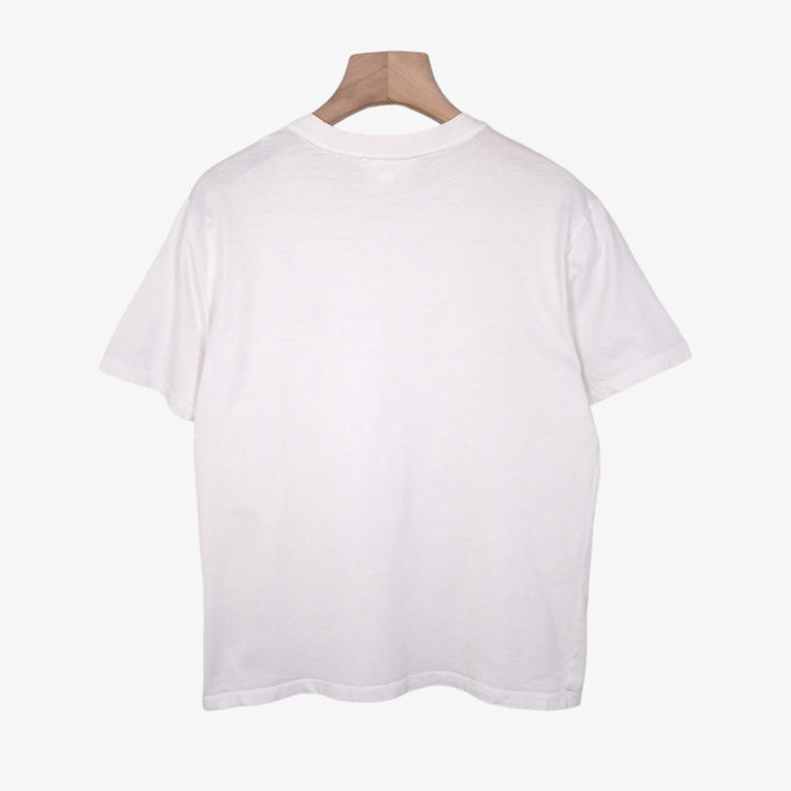 [BUNJANG] AMI White Short Sleeve T-Shirt L / [100] AMI 아미 화이트 반팔 티셔츠