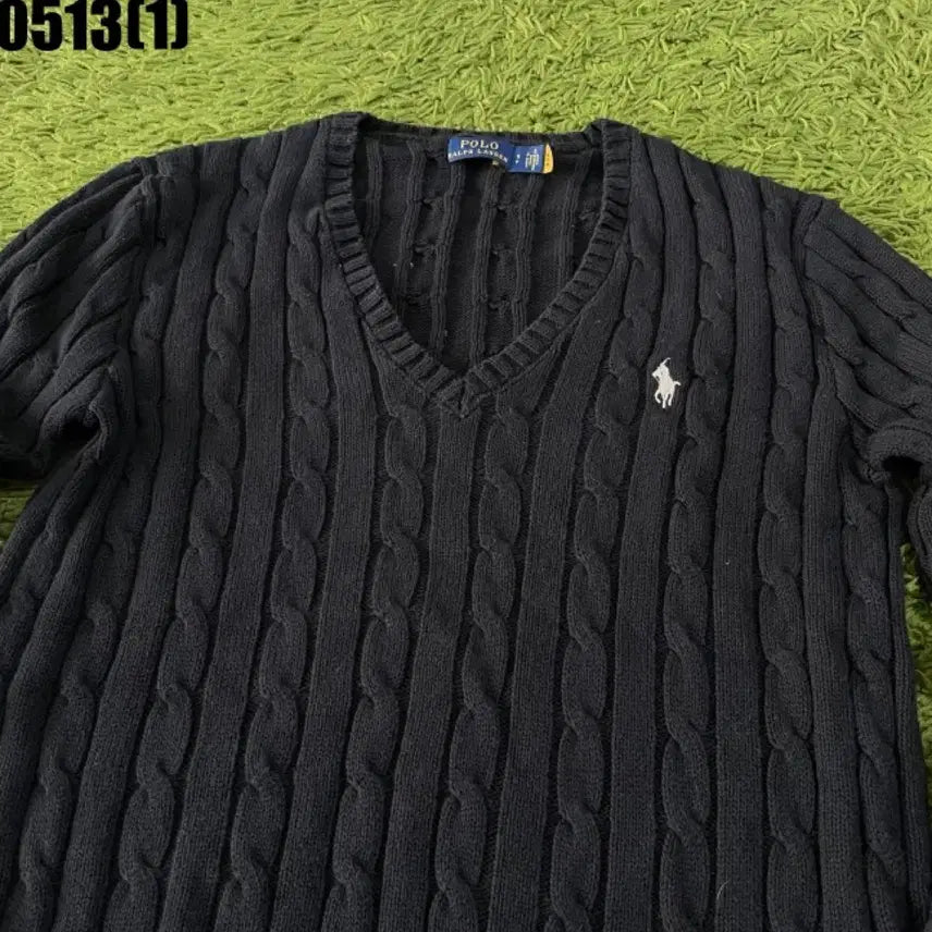 [BUNJANG] Polo Ralph Lauren Cable Knit Sweater / 폴로 랄프로렌 케이블 니트