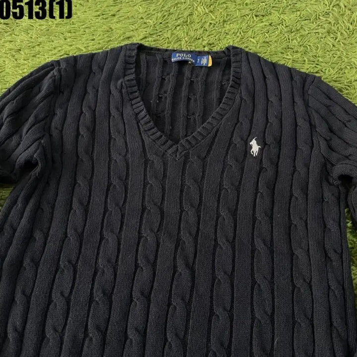 [BUNJANG] Polo Ralph Lauren Cable Knit Sweater / 폴로 랄프로렌 케이블 니트