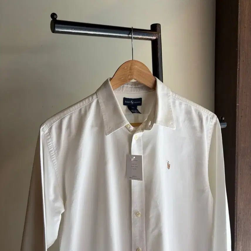 [BUNJANG] Polo Ralph Lauren White Shirt / 16928 - 폴로 랄프로렌 화이트 셔츠