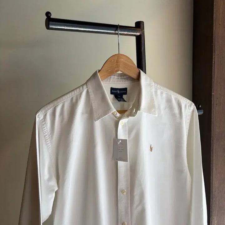 [BUNJANG] Polo Ralph Lauren White Shirt / 16928 - 폴로 랄프로렌 화이트 셔츠