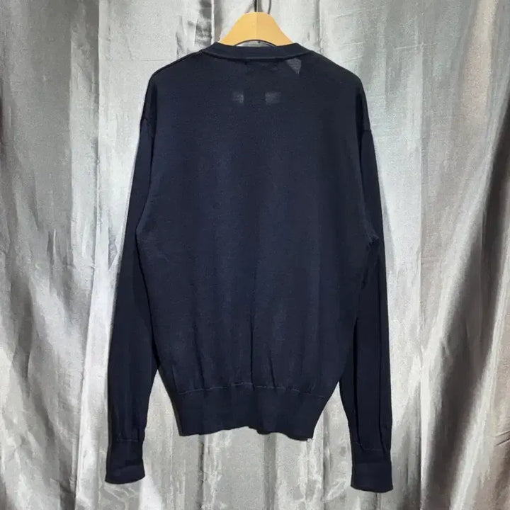 [BUNJANG] Yves Saint Laurent Deep Navy Cardigan / M YSL 입생로랑 딥네이비 가디건