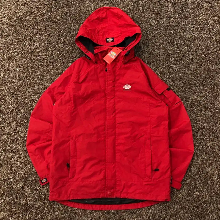 [BUNJANG] Dickies Unisex Hooded Windbreaker Jacket S-M / 새상품 디키즈 공용 후드 바람막이 자켓 S-M