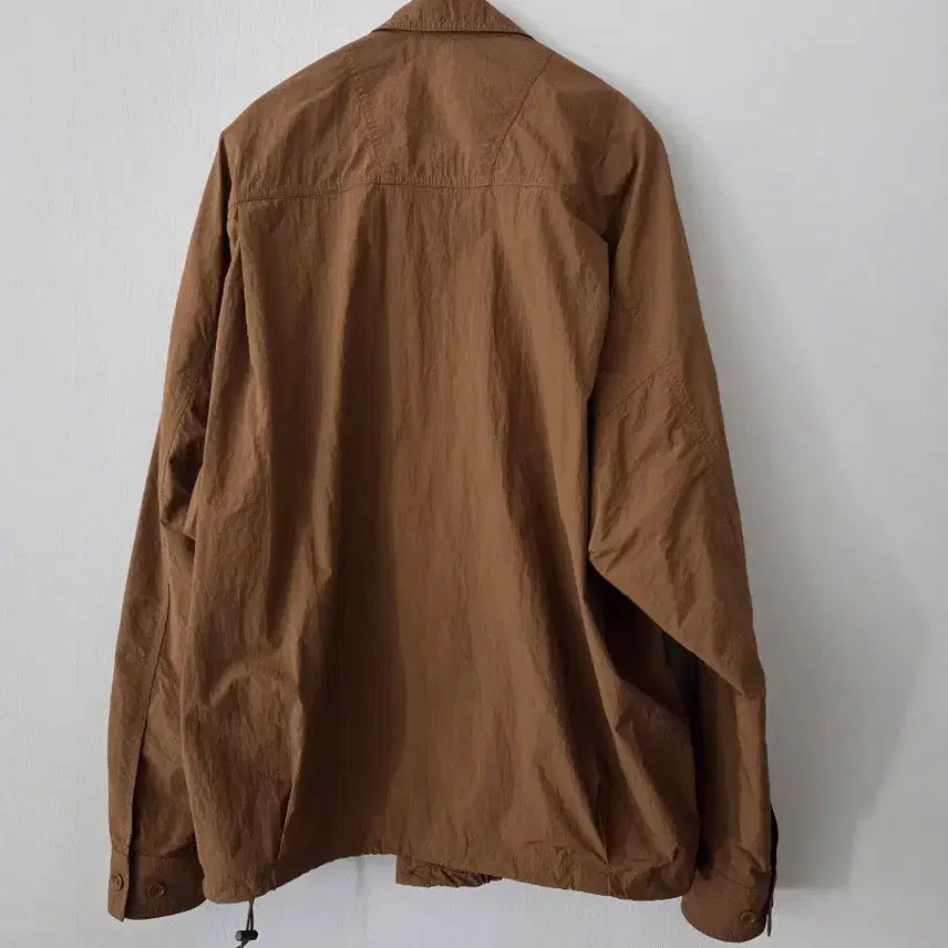 [BUNJANG] JUUN.J String Shirt Brown Size 44 / 준지 스트링 셔츠 44