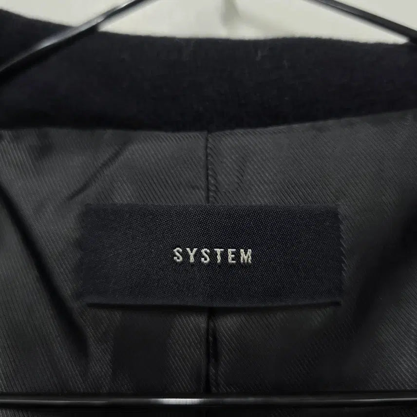 [BUNJANG] System Single-Breasted Coat / 시스템 코트